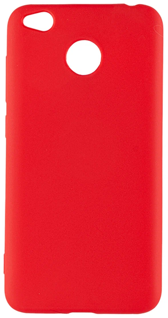 

Чехол матово силиконовый для Xiaomi Redmi 4X Red, Красный
