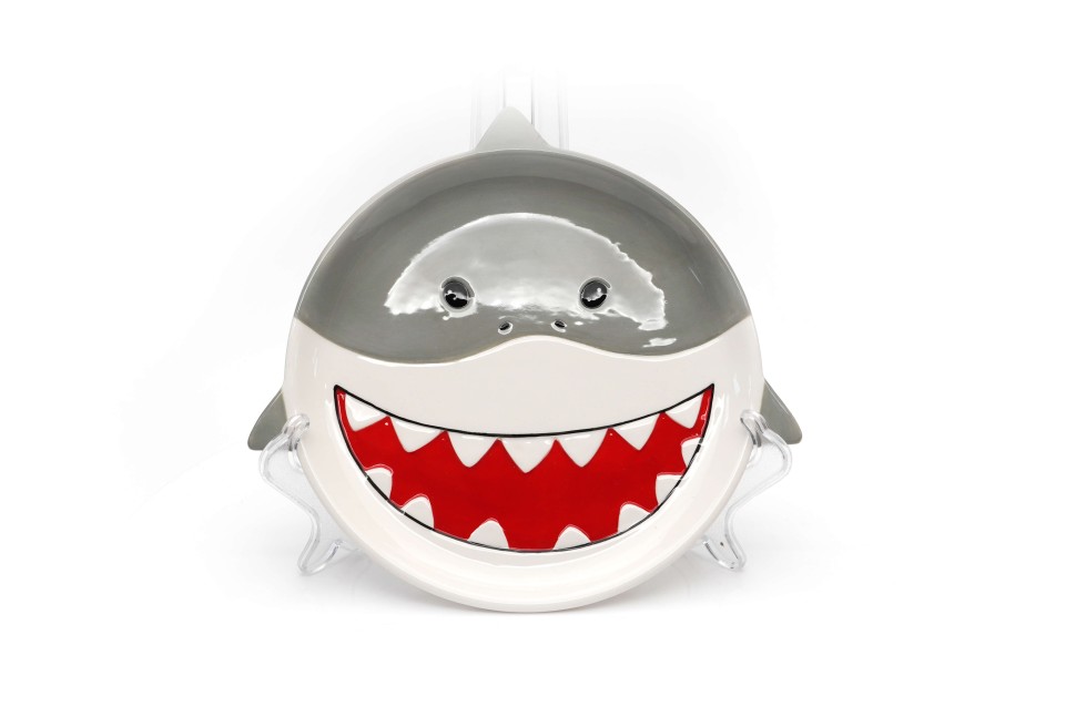 

Тарелка керамическая Shark plate FC200115, Белый, Shark plate