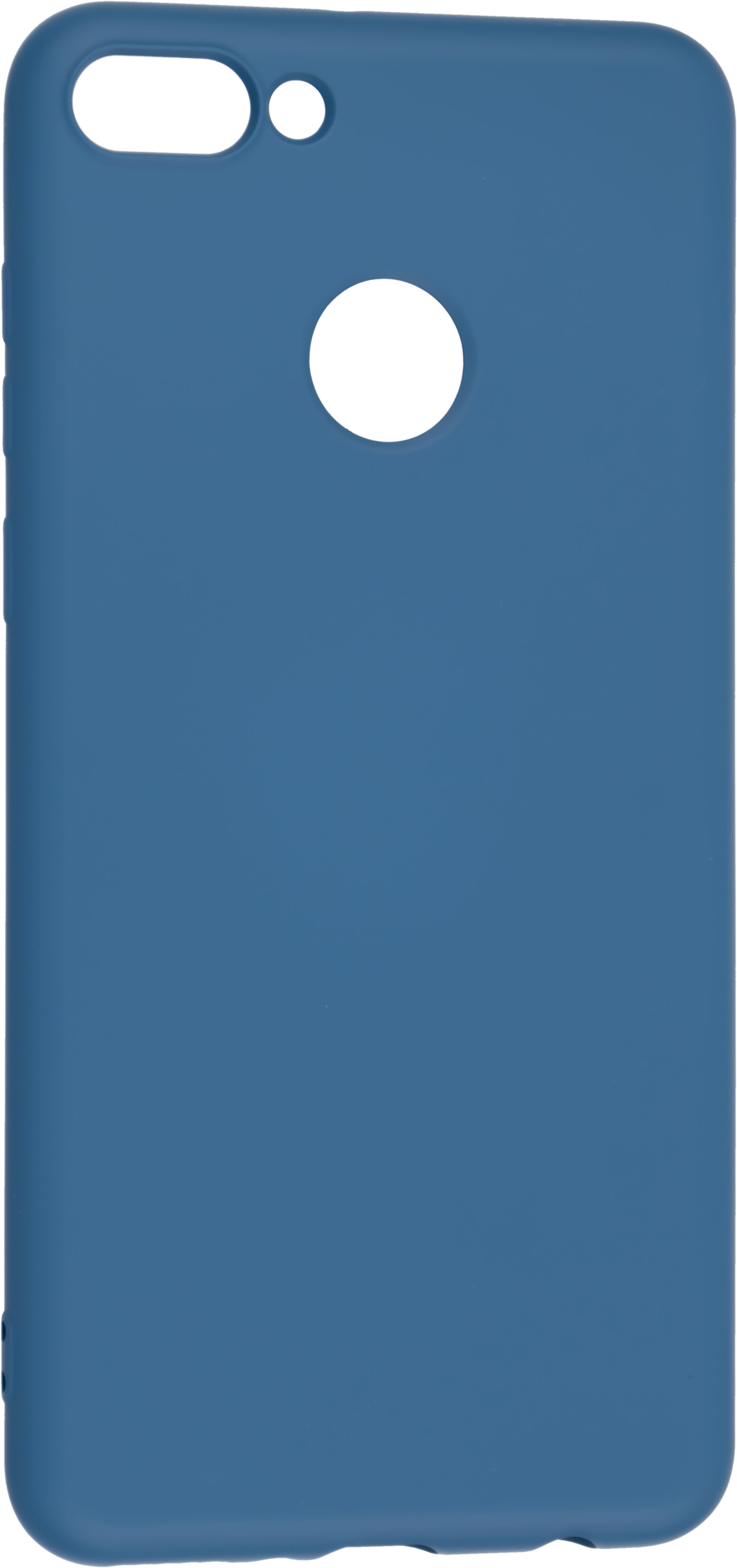 

Чехол матово силиконовый для Huawei Y9 2019 Blue, Синий