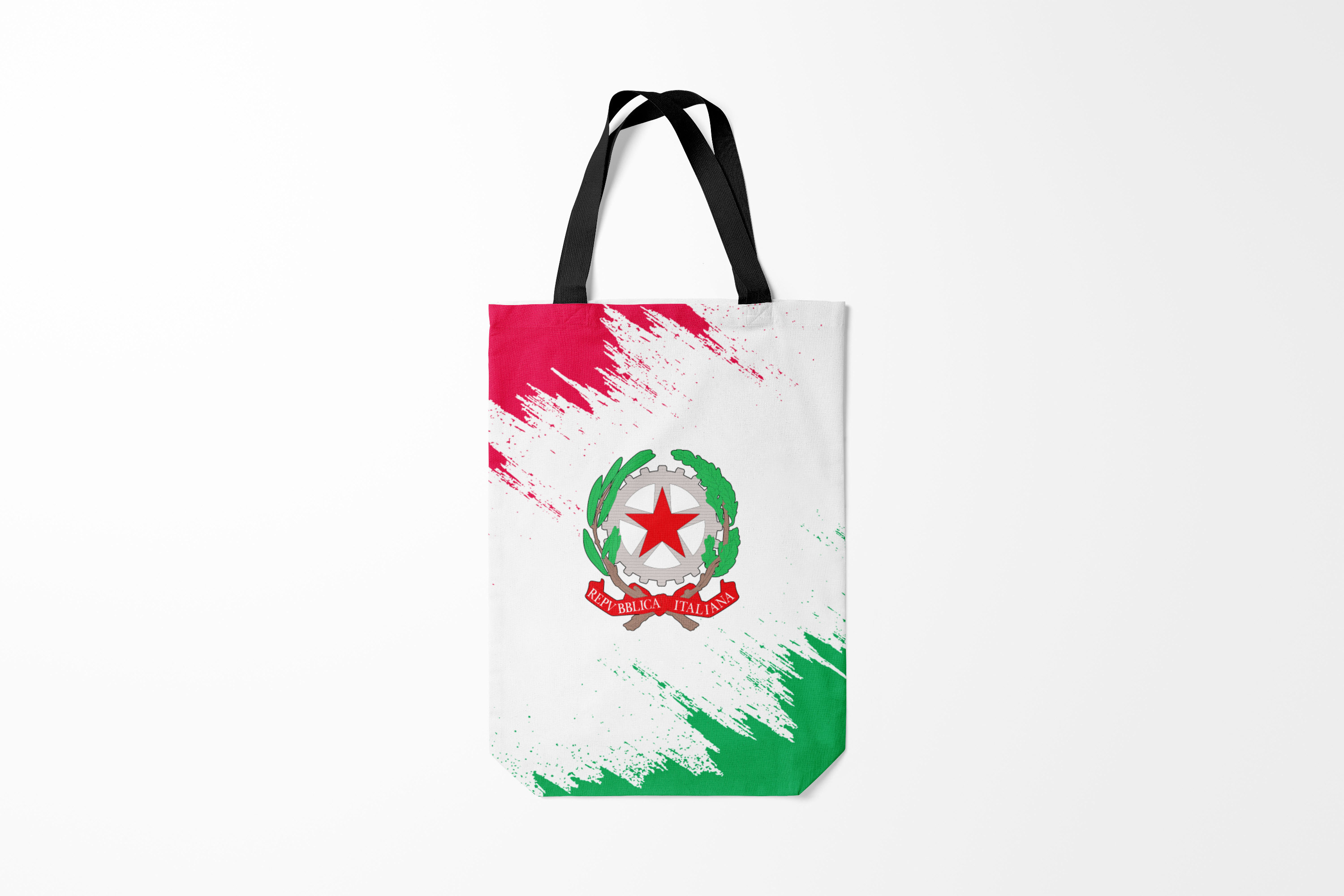 

Сумка шoппер унисекс Burnettie Италия ГЕРБ ИТАЛИИ ITALY, черный, Италия ГЕРБ ИТАЛИИ ITALY