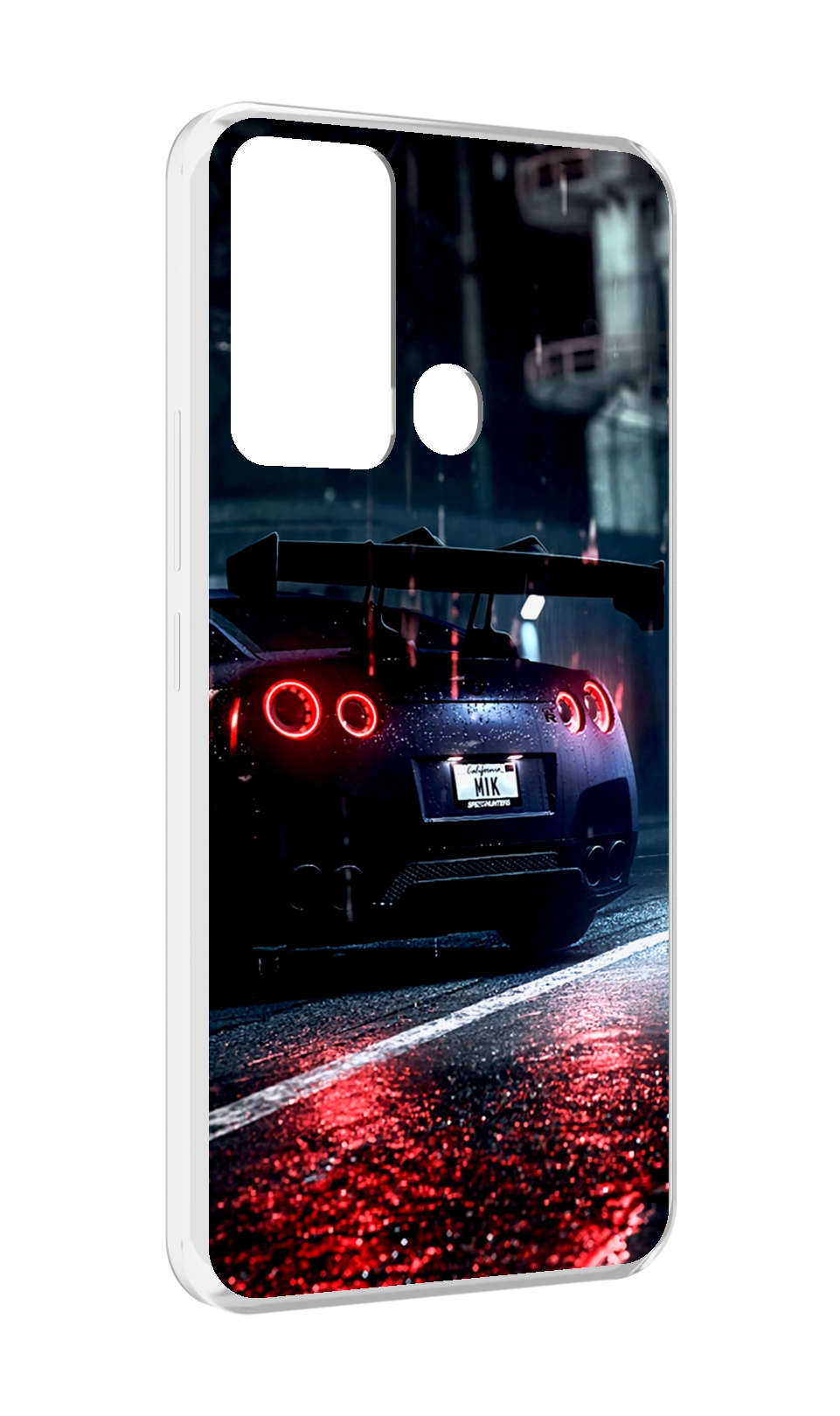 

Чехол MyPads Nissan Skyline для Infinix Hot 12i, Прозрачный, Tocco