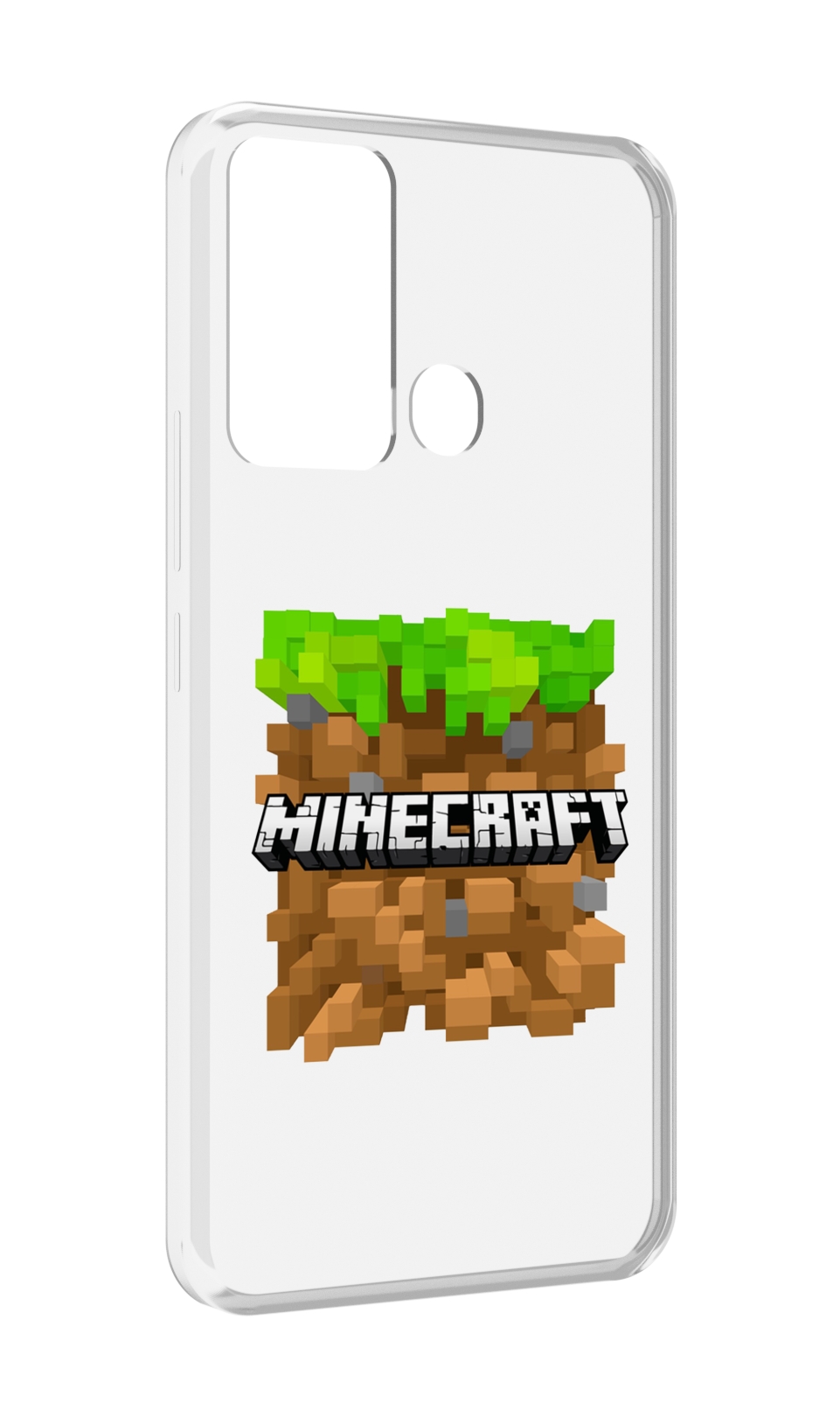 

Чехол MyPads Minecraft-2 для Infinix Hot 12i, Прозрачный, Tocco