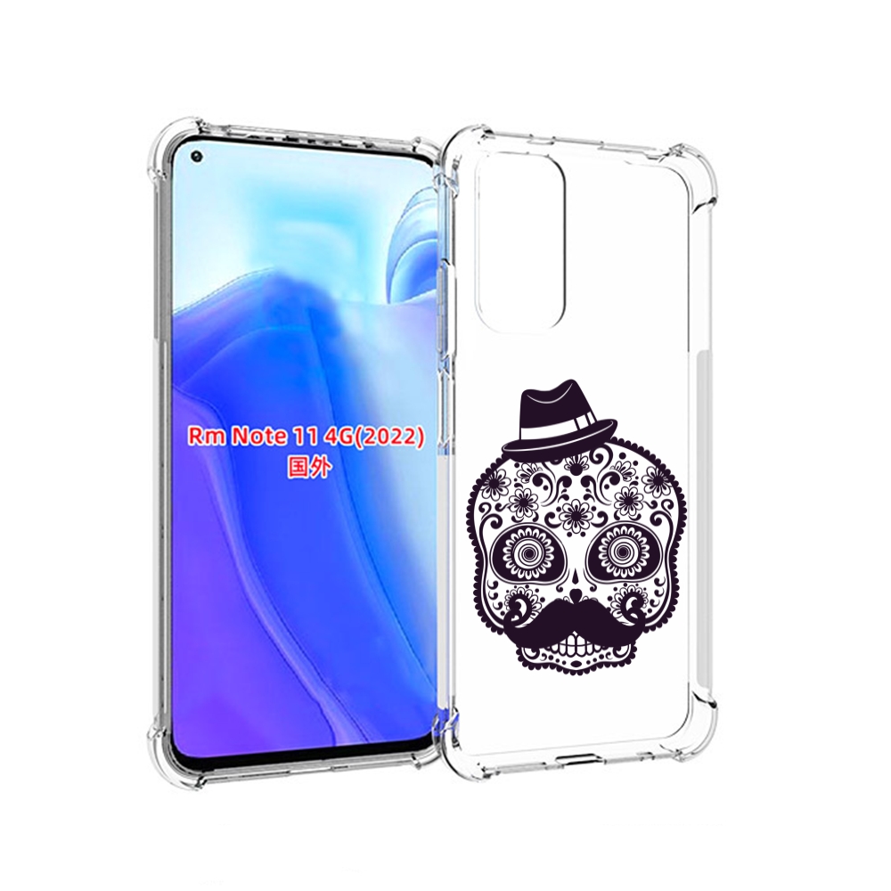 

Чехол MyPads разрисованный скелет для Xiaomi Redmi Note 11 4G ( Глобальная версия ), Tocco