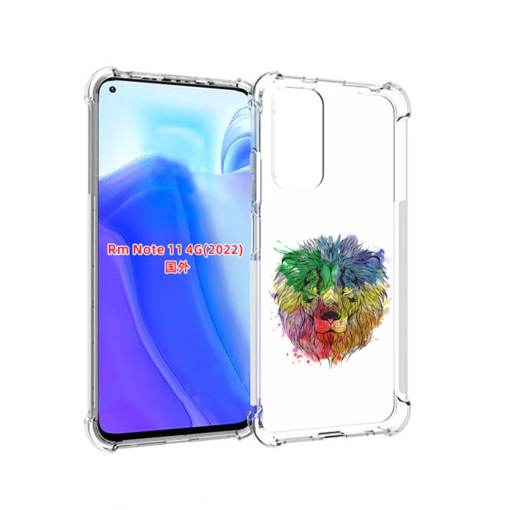 

Чехол MyPads разноцветный гордый лев для Xiaomi Redmi Note 11 4G ( Глобальная версия ), Tocco