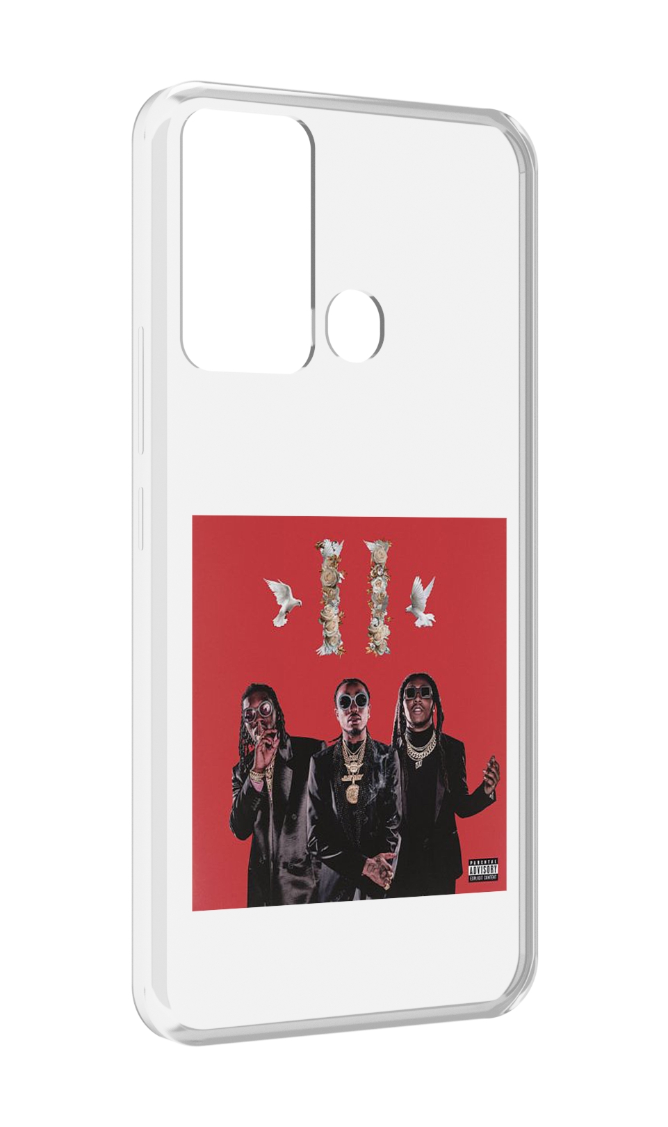 

Чехол MyPads Migos - Culture II для Infinix Hot 12i, Прозрачный, Tocco