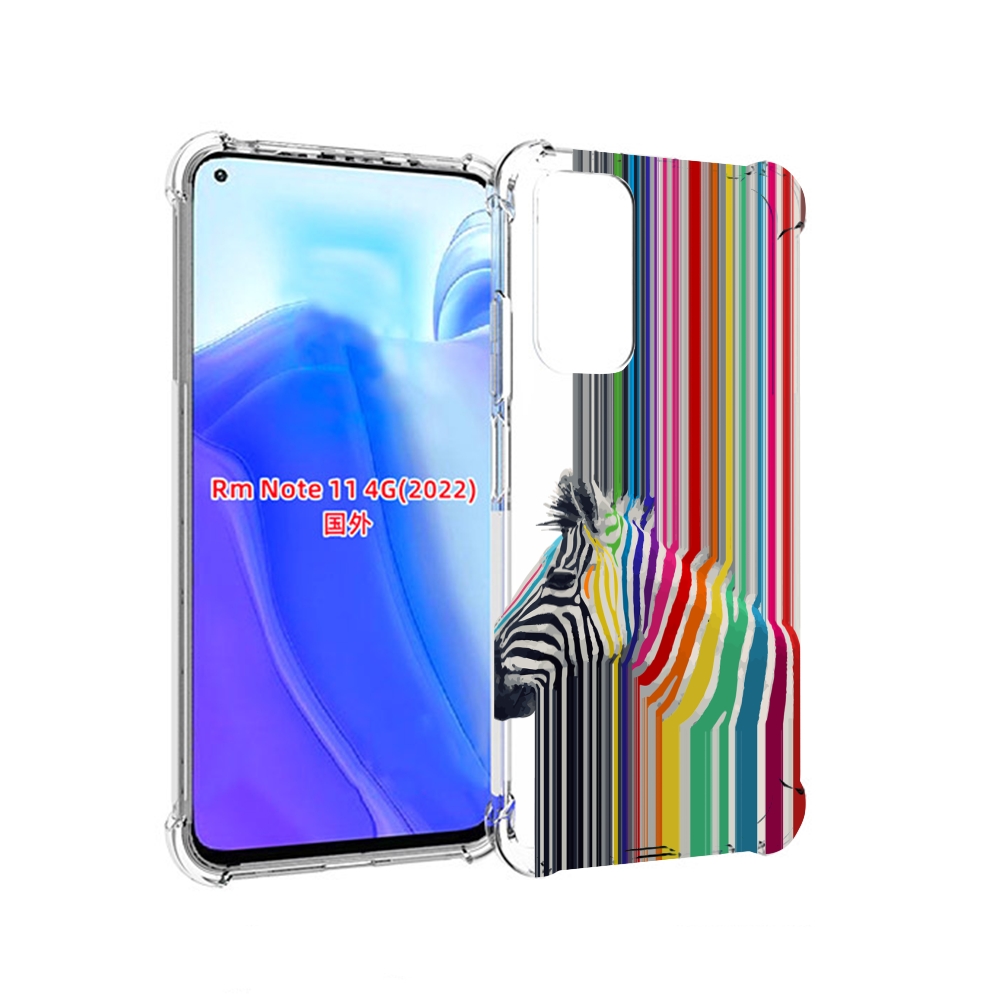 

Чехол MyPads радужная зебра для Xiaomi Redmi Note 11 4G ( Глобальная версия ), Tocco