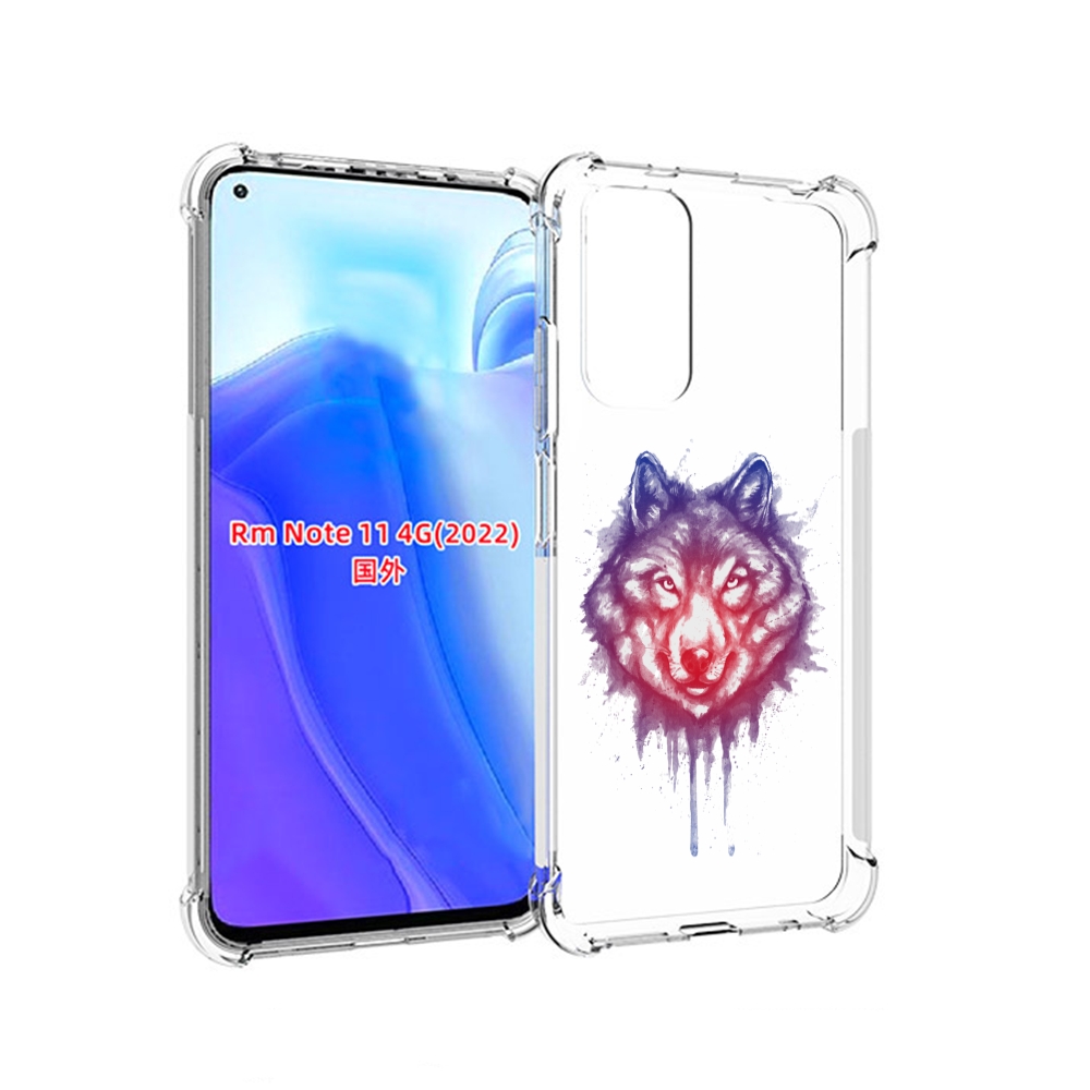 

Чехол MyPads пушистый волк для Xiaomi Redmi Note 11 4G ( Глобальная версия ), Tocco