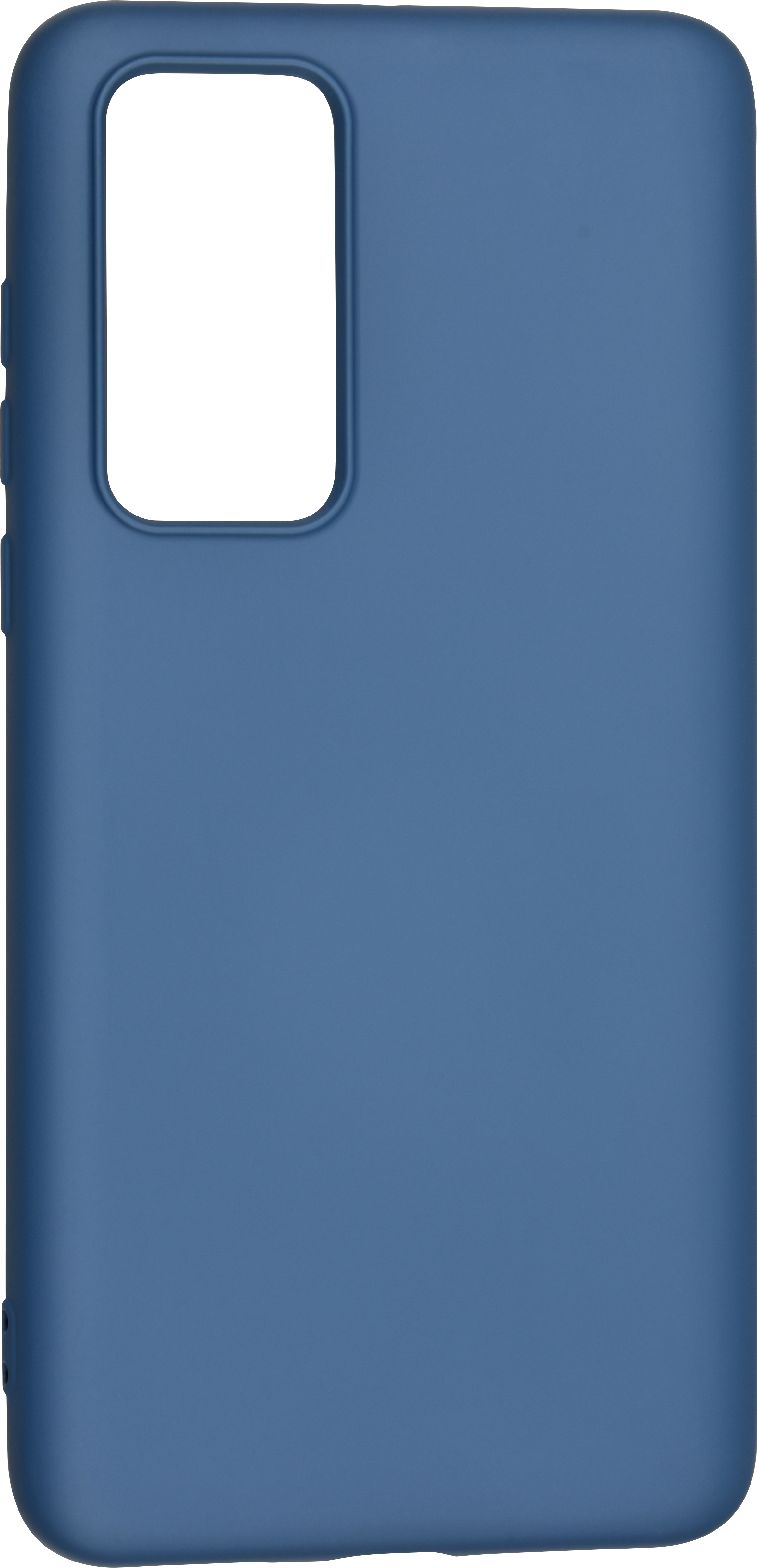 

Чехол матово силиконовый для Huawei P40 Blue, Синий