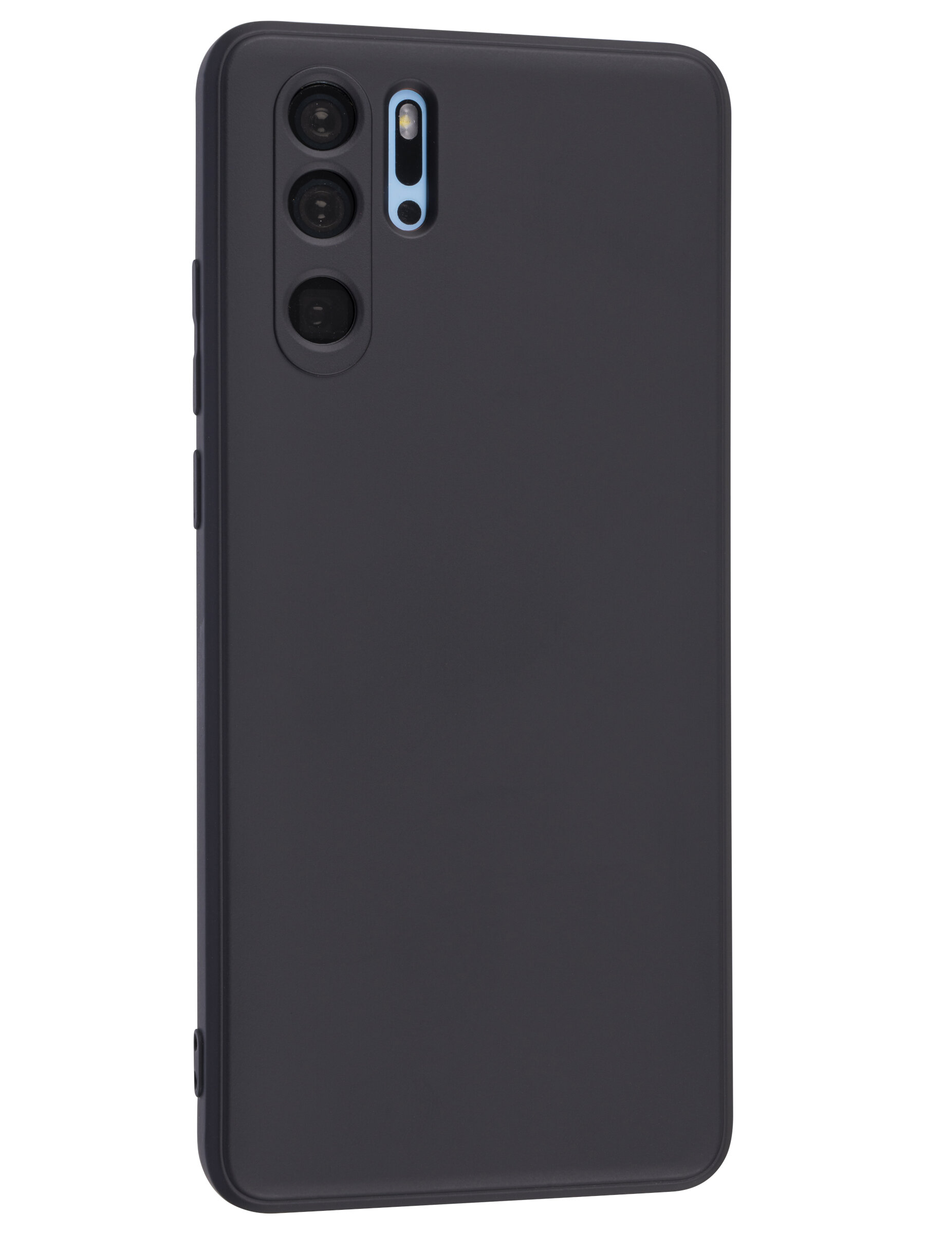 

Чехол матово силиконовый для Huawei P30 Pro Black, Черный