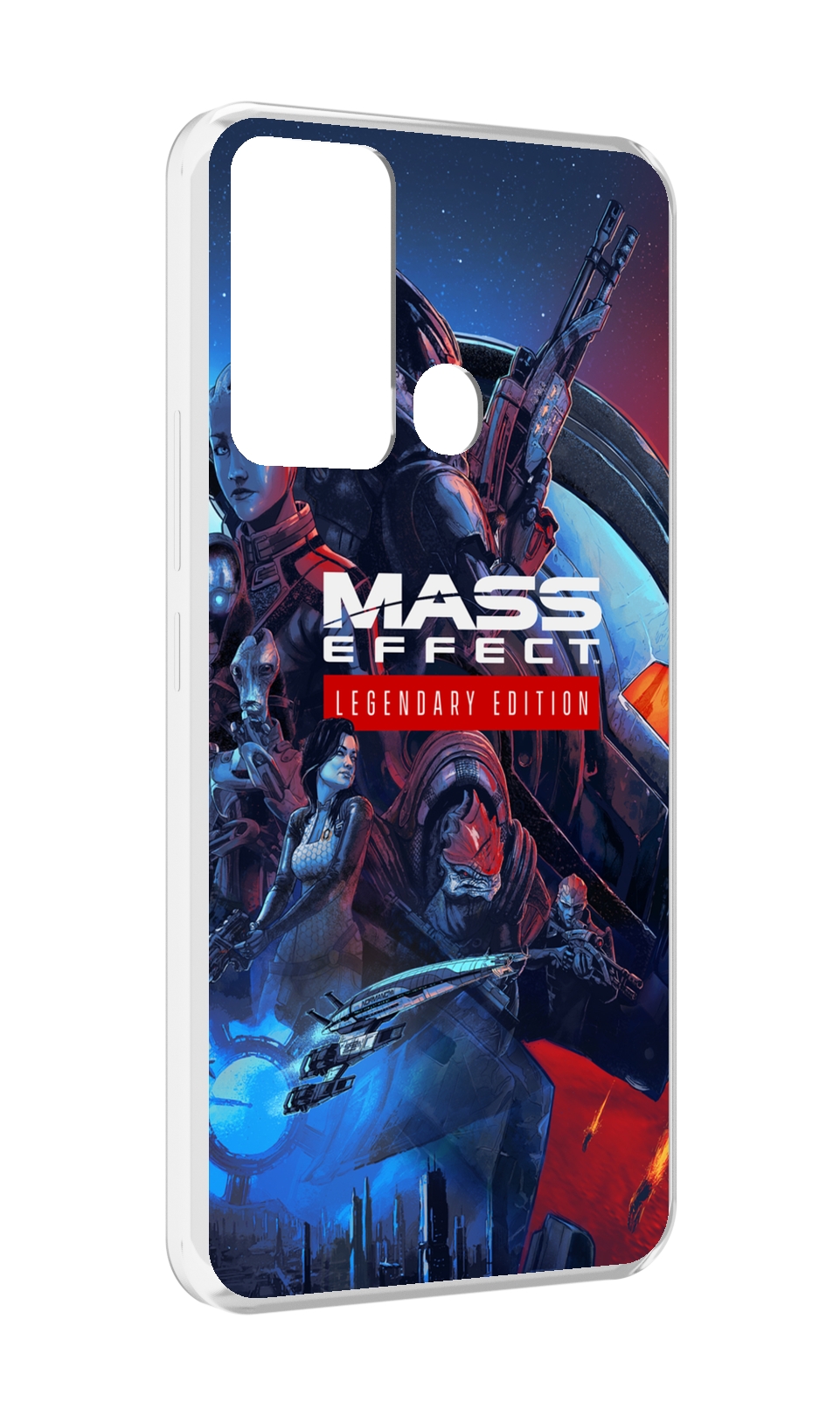 

Чехол MyPads Mass Effect Legendary Edition для Infinix Hot 12i, Прозрачный, Tocco