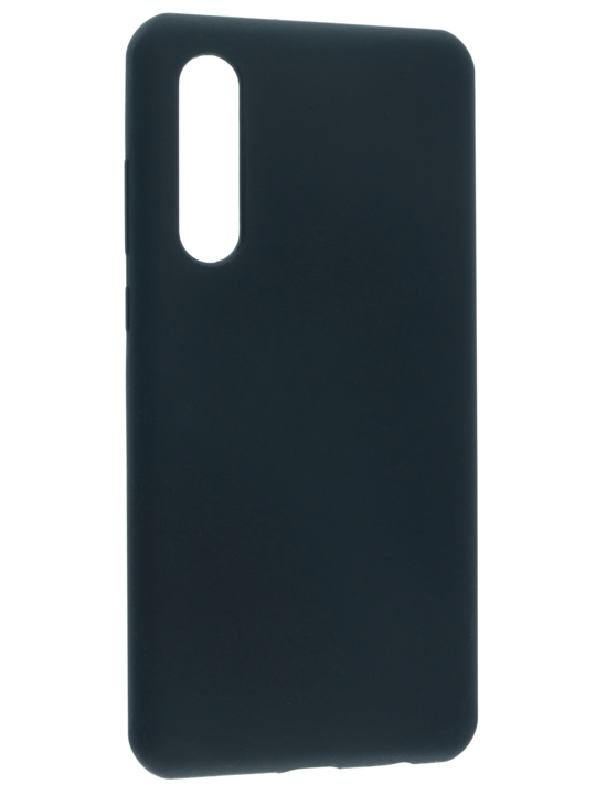 

Чехол матово силиконовый для Huawei P30 Black, Черный