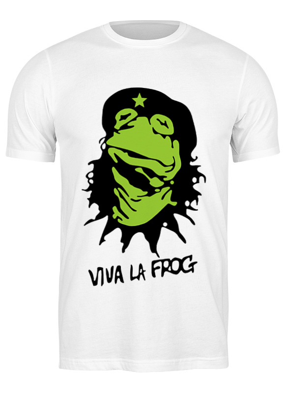 

Футболка мужская Printio Viva la frog 3379631 белая L, Белый, Viva la frog 3379631