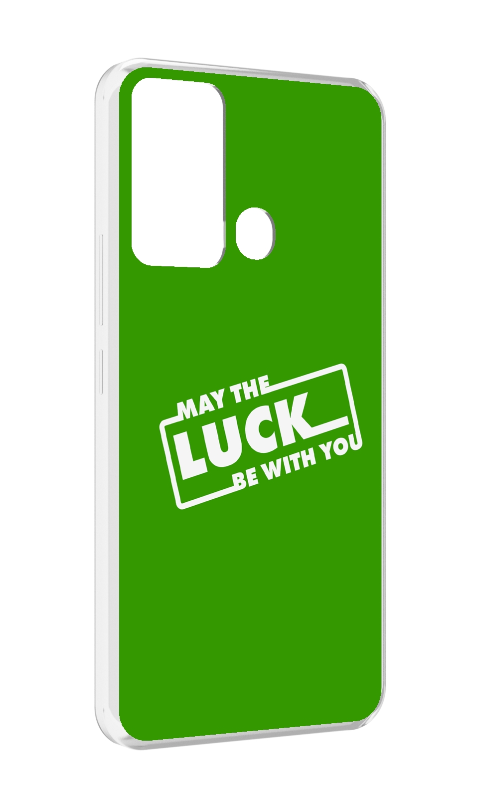 

Чехол MyPads Luck green для Infinix Hot 12i, Прозрачный, Tocco
