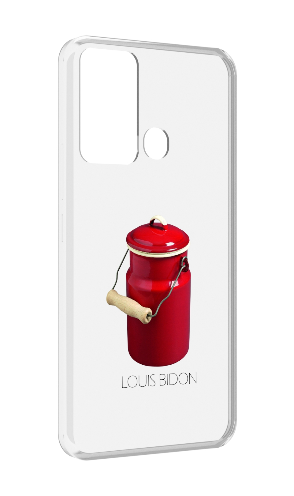 

Чехол MyPads Louis-bidon для Infinix Hot 12i, Прозрачный, Tocco