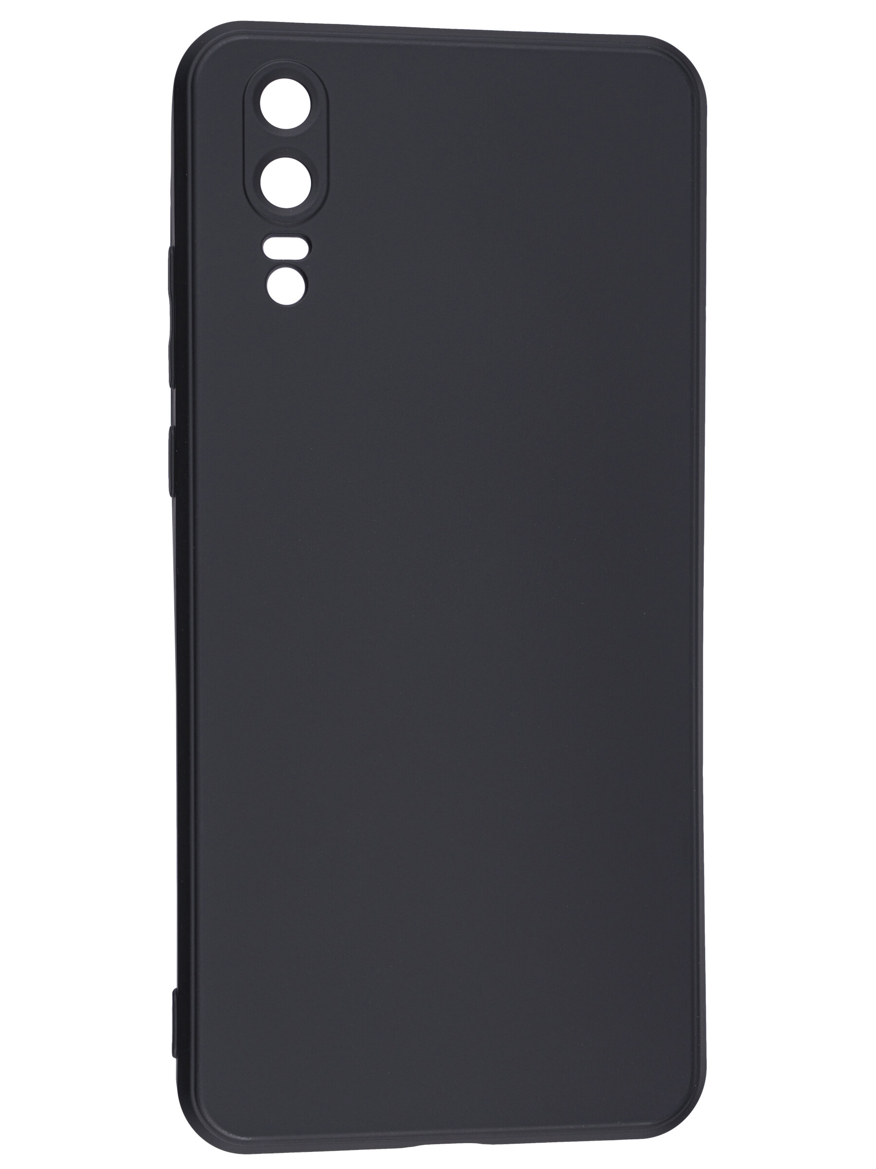

Чехол матово силиконовый для Huawei P20 Black, Черный