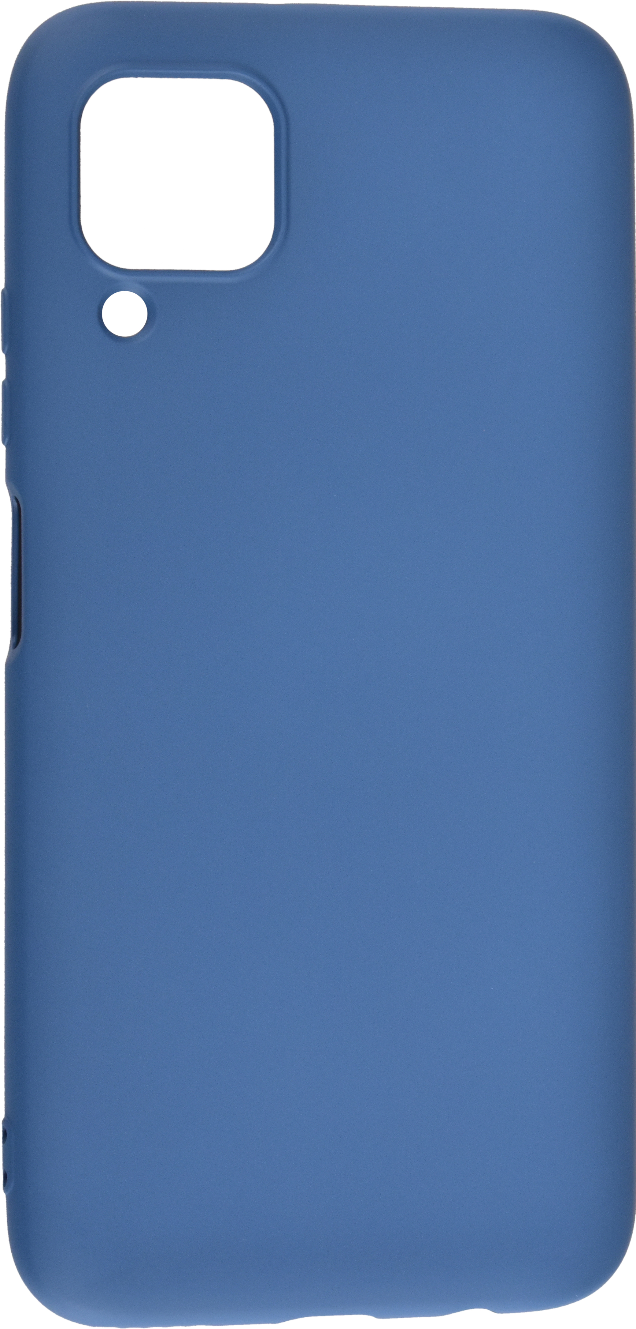 

Чехол матово силиконовый для Huawei Nova 7i/P40 lite Blue, Синий