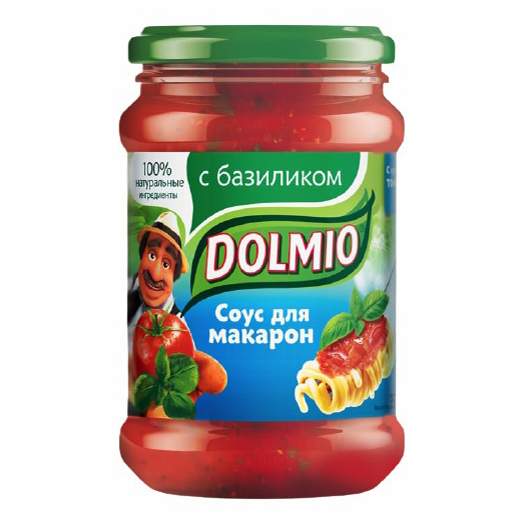 

Соус Dolmio томатный с базиликом для макарон 490 г
