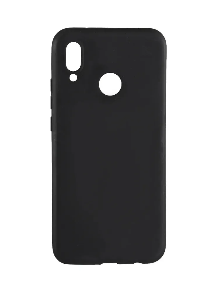 

Чехол матово силиконовый для Huawei Nova 5i Black, Черный