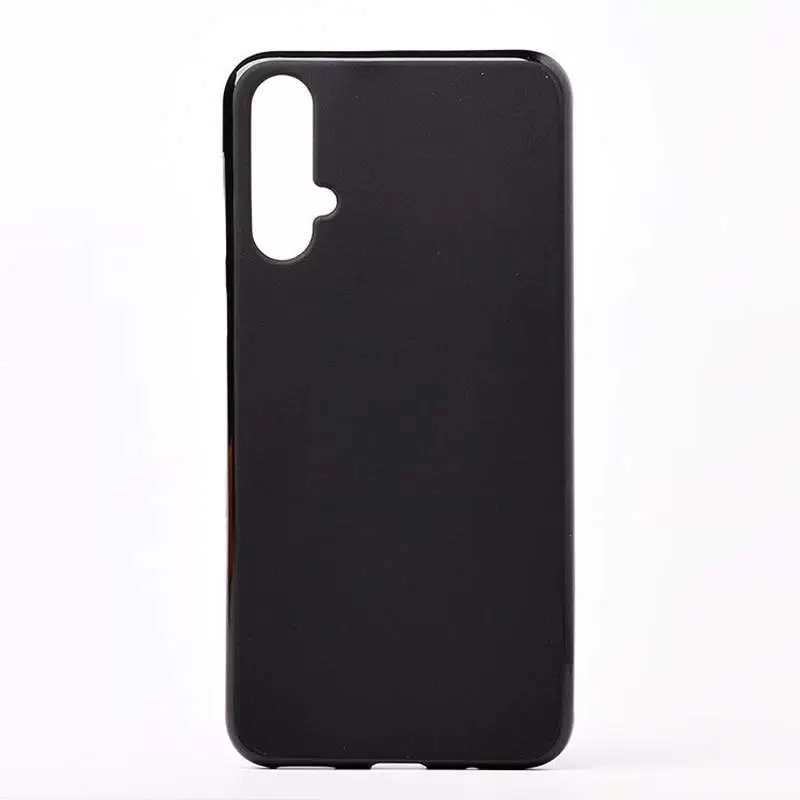 

Чехол матово силиконовый для Huawei Nova 5 Pro Black, Черный