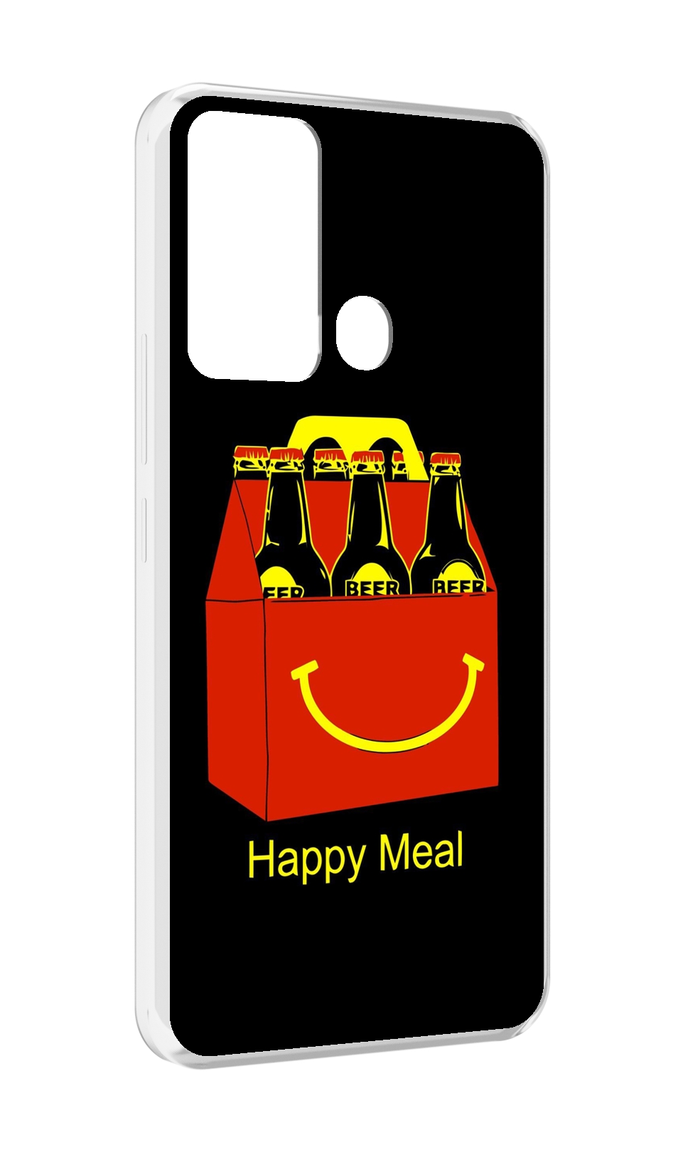 

Чехол MyPads Happy Meal для Infinix Hot 12i, Прозрачный, Tocco