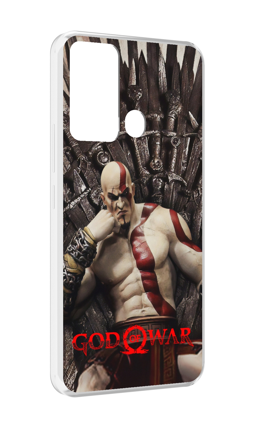 

Чехол MyPads God of War Кратос для Infinix Hot 12i, Прозрачный, Tocco