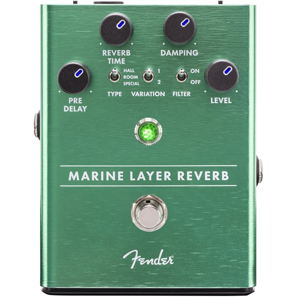 

Гитарная педаль эффектов/ примочка FENDER MARINE LAYER REVERB PEDAL, MARINE LAYER REVERB PEDAL