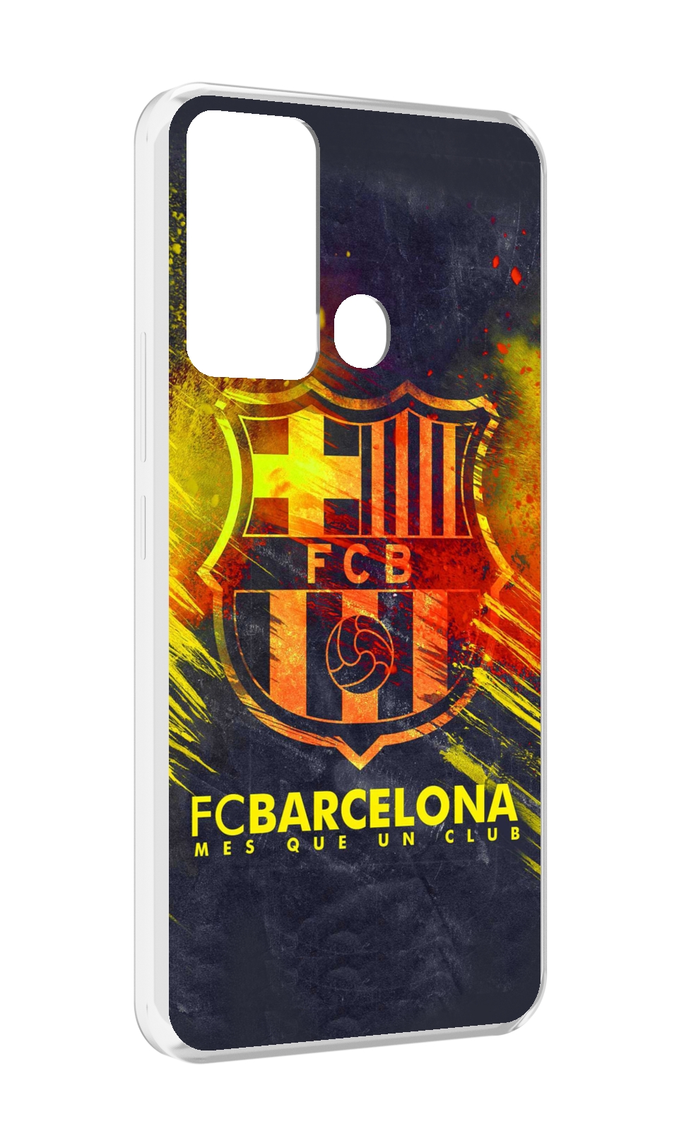 

Чехол MyPads FC-Barcelona-Wallpaper-3 для Infinix Hot 12i, Прозрачный, Tocco