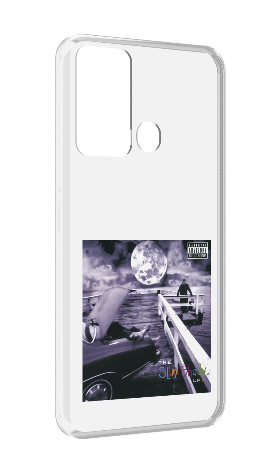 

Чехол MyPads Eminem THE SLIM SHADY LP для Infinix Hot 12i, Прозрачный, Tocco
