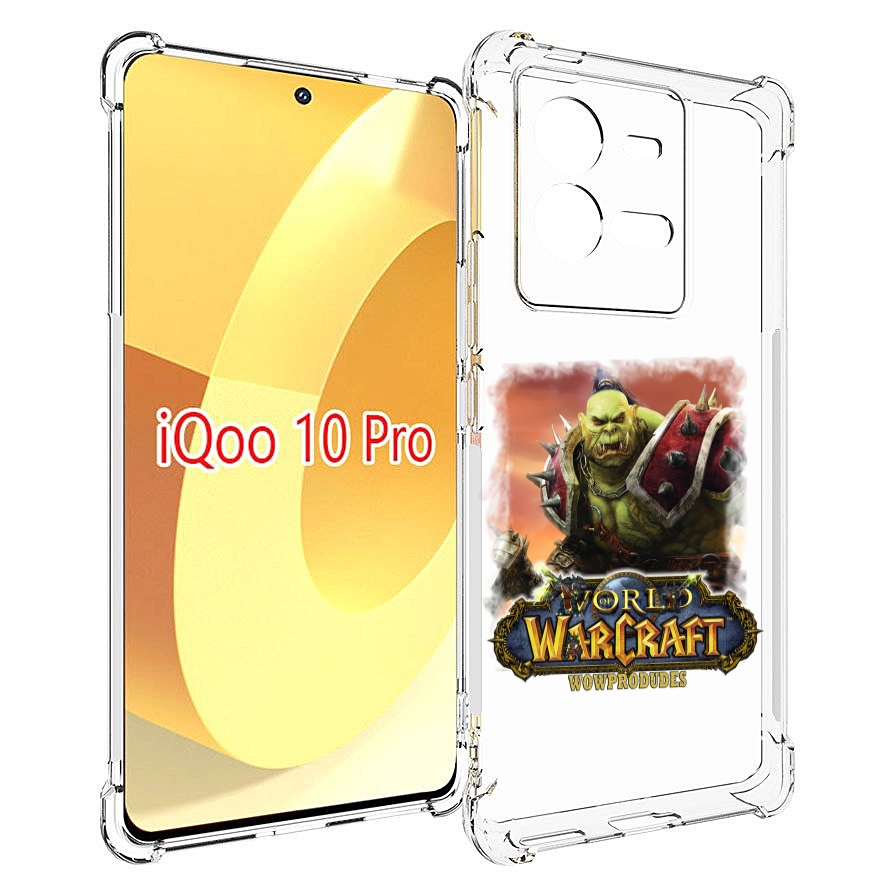 

Чехол MyPads Варкрафт для Vivo iQOO 10 Pro, Прозрачный, Tocco