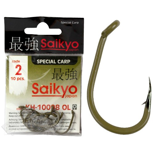 

Крючки Saikyo KH-10098 Clever Carp OL (10 шт) (№6)