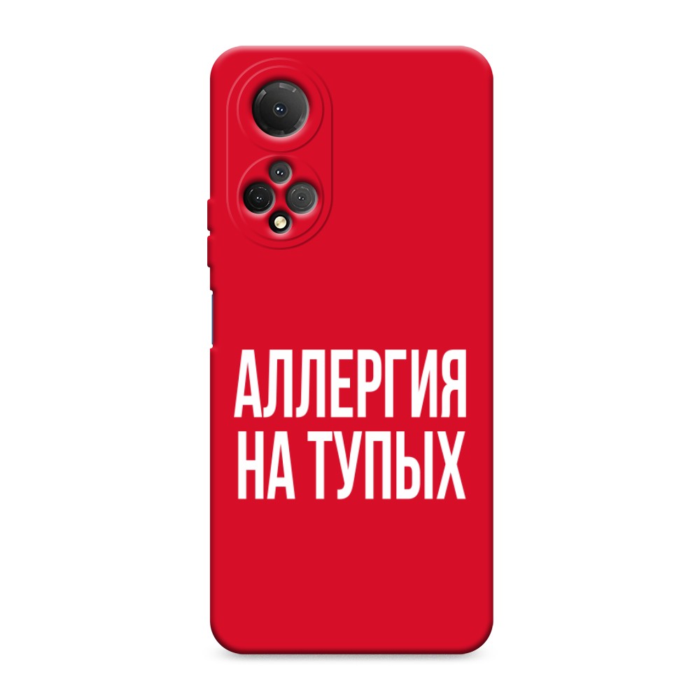 

Чехол Awog 6108853-1 для Honor X7 "Аллергия на тупых", 6108853-1