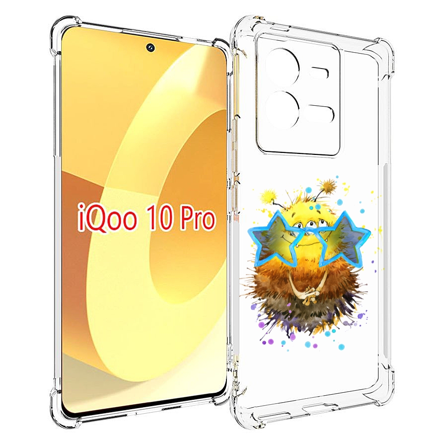 

Чехол MyPads Буня для Vivo iQOO 10 Pro, Прозрачный, Tocco