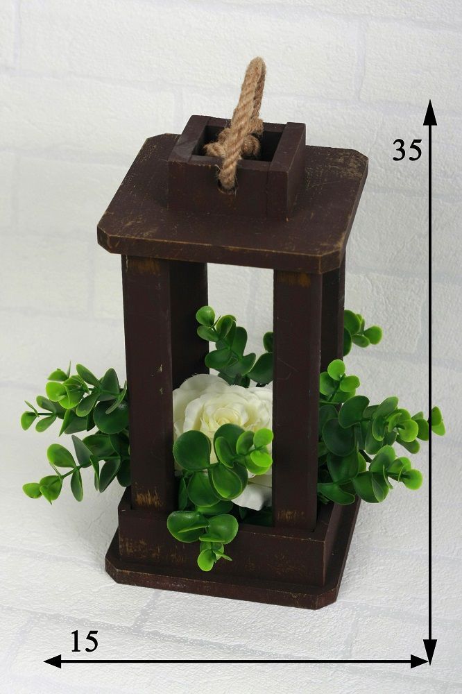 

Искусственная цветочная композиция, Белый, П-00-70