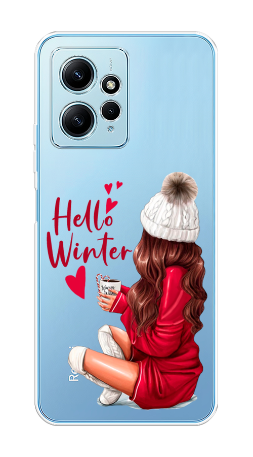 

Чехол на Xiaomi Redmi Note 12 4G "Hello winter", Красный;белый;коричневый, 318350-5