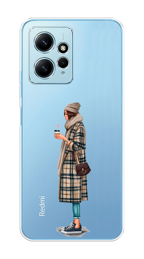 

Чехол на Xiaomi Redmi Note 12 4G "Утренний кофе", Коричневый;бежевый, 318350-6