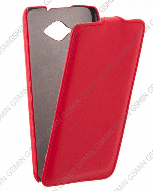 Кожаный чехол для Lenovo S930 Art Case (Красный)