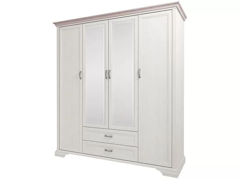 

Шкаф Анрэкс 4D2S MONAKO сосна винтаж/дуб анкона, Бежевый