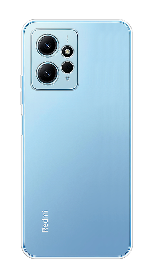 

Чехол на Xiaomi Redmi Note 12 4G прозрачный, 318350-1