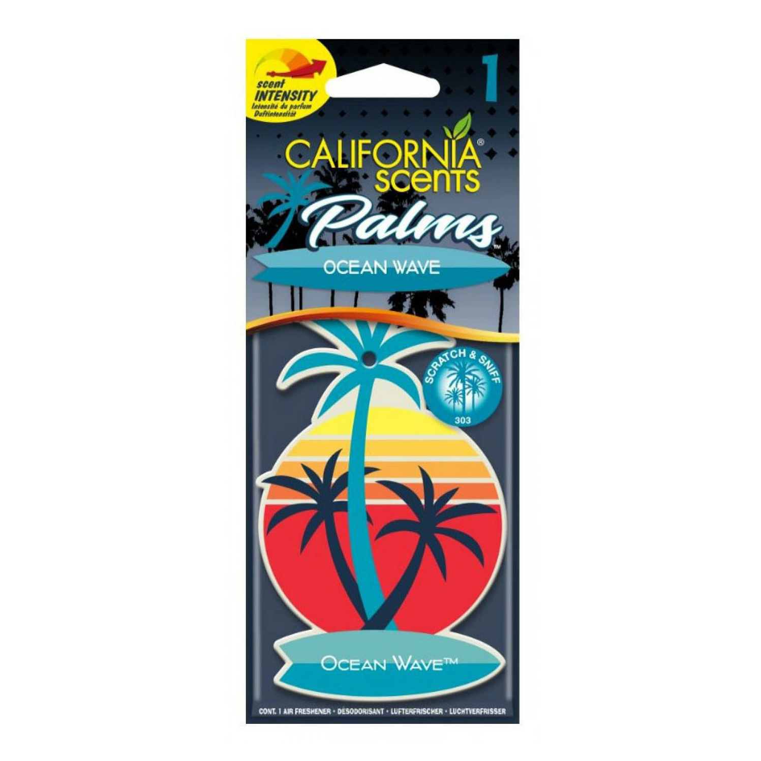 фото Ароматизатор для автомобиля california scents monterey ocean wave