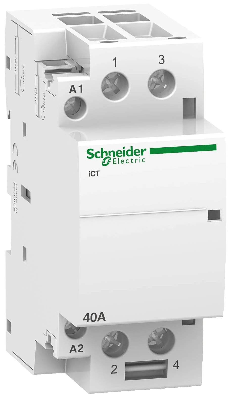 фото Контактор модульный se acti 9 ict40a 2но 220/240в ас schneider electric