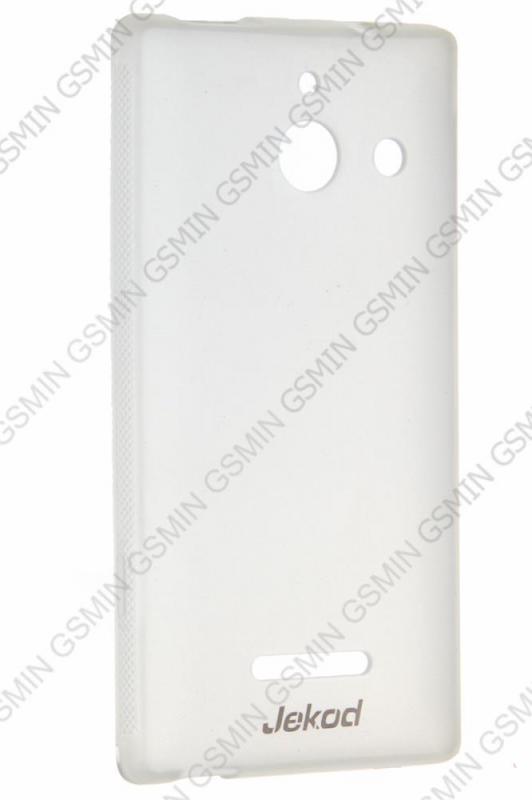 фото Чехол силиконовый для huawei ascend w1 jekod (clear)