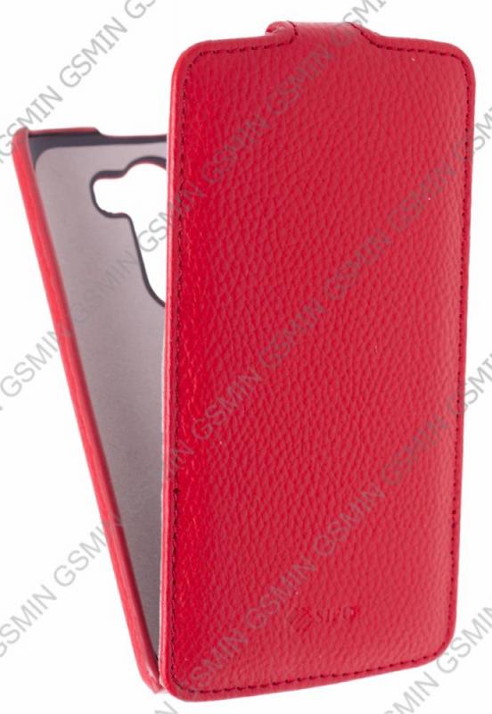 

Кожаный чехол для LG G3 D855 Sipo Premium Leather Case - V-Series (Красный)
