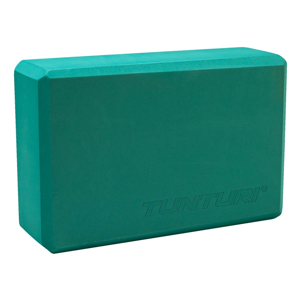 Блок для йоги Tunturi 14TUSYO04 23x15x7,5 см, бирюзовый