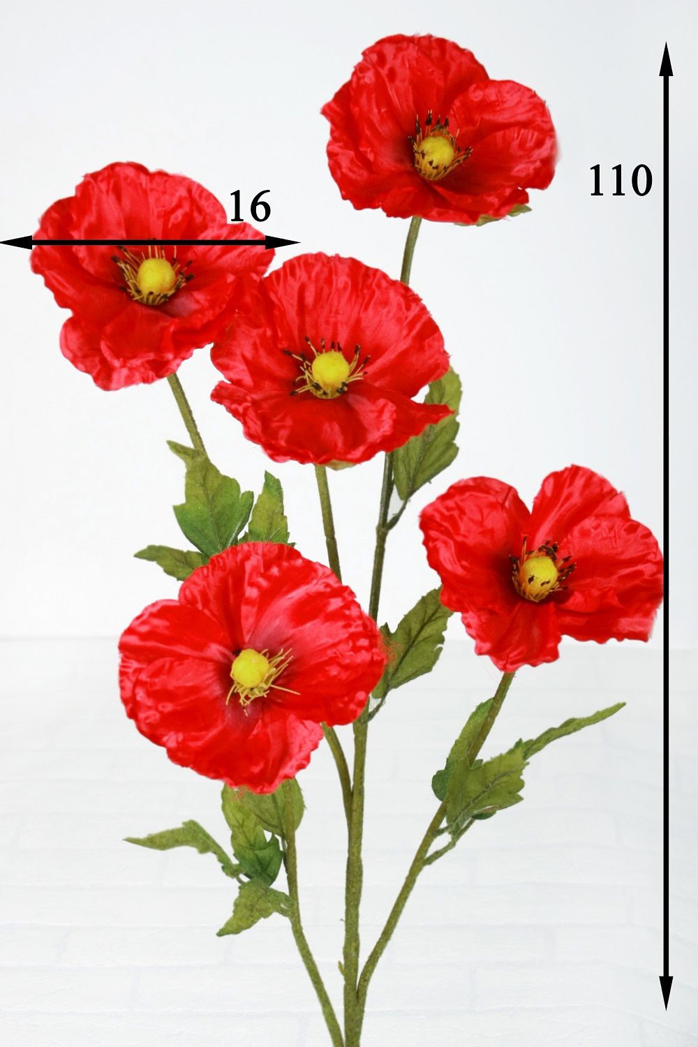 

Искусственный Мак, Зеленый, В-38-00-3