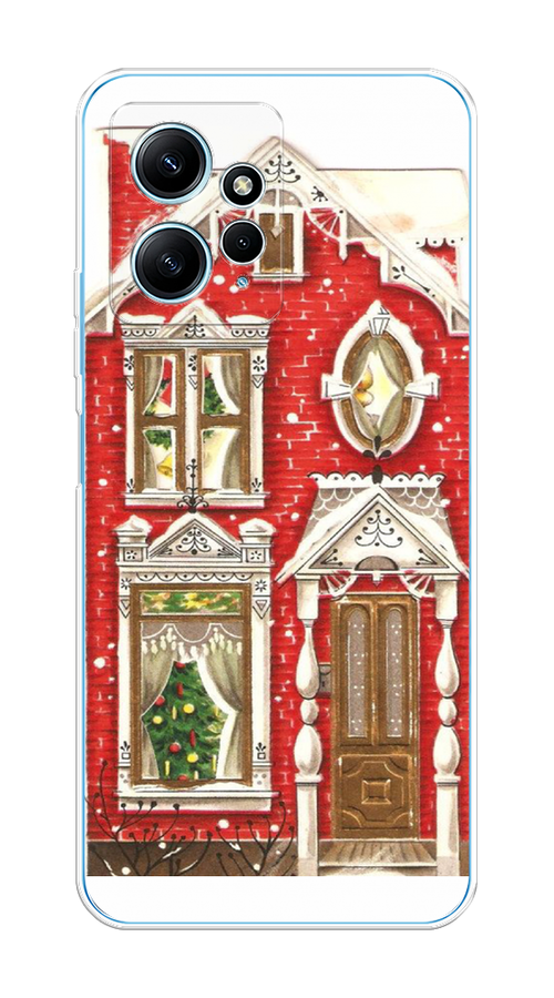 

Чехол на Xiaomi Redmi Note 12 4G "Пряничный домик", Белый;красный;зеленый, 318350-5