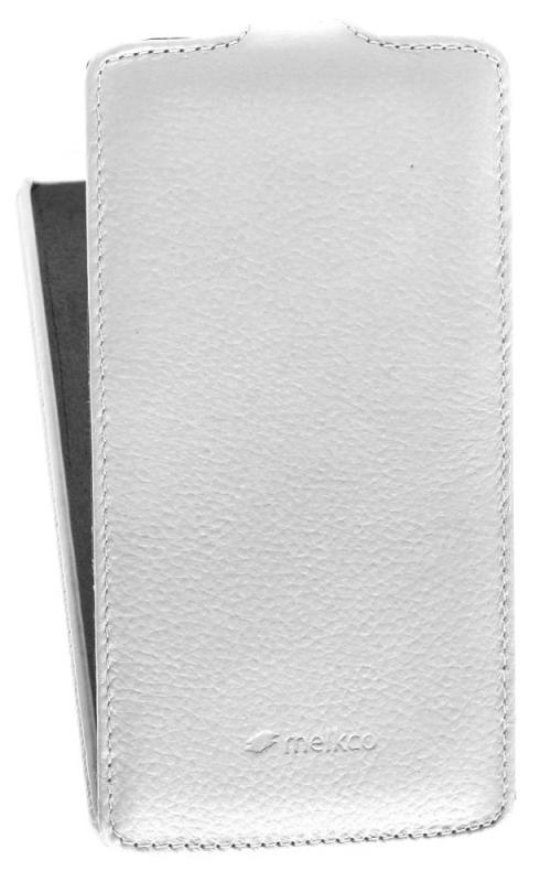 фото Кожаный чехол для lg g3 d855 melkco premium leather case - jacka type (white lc)