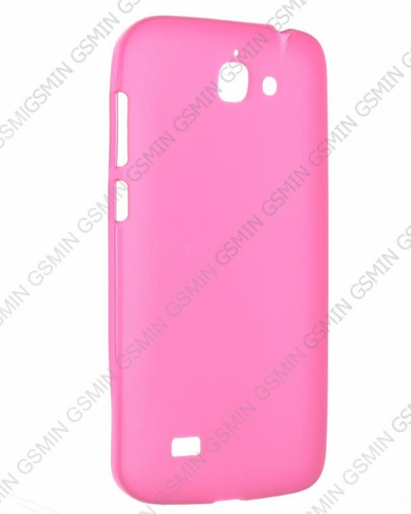 

Чехол NoBrand для Huawei Ascend G730 Mate Raspberry, Красный