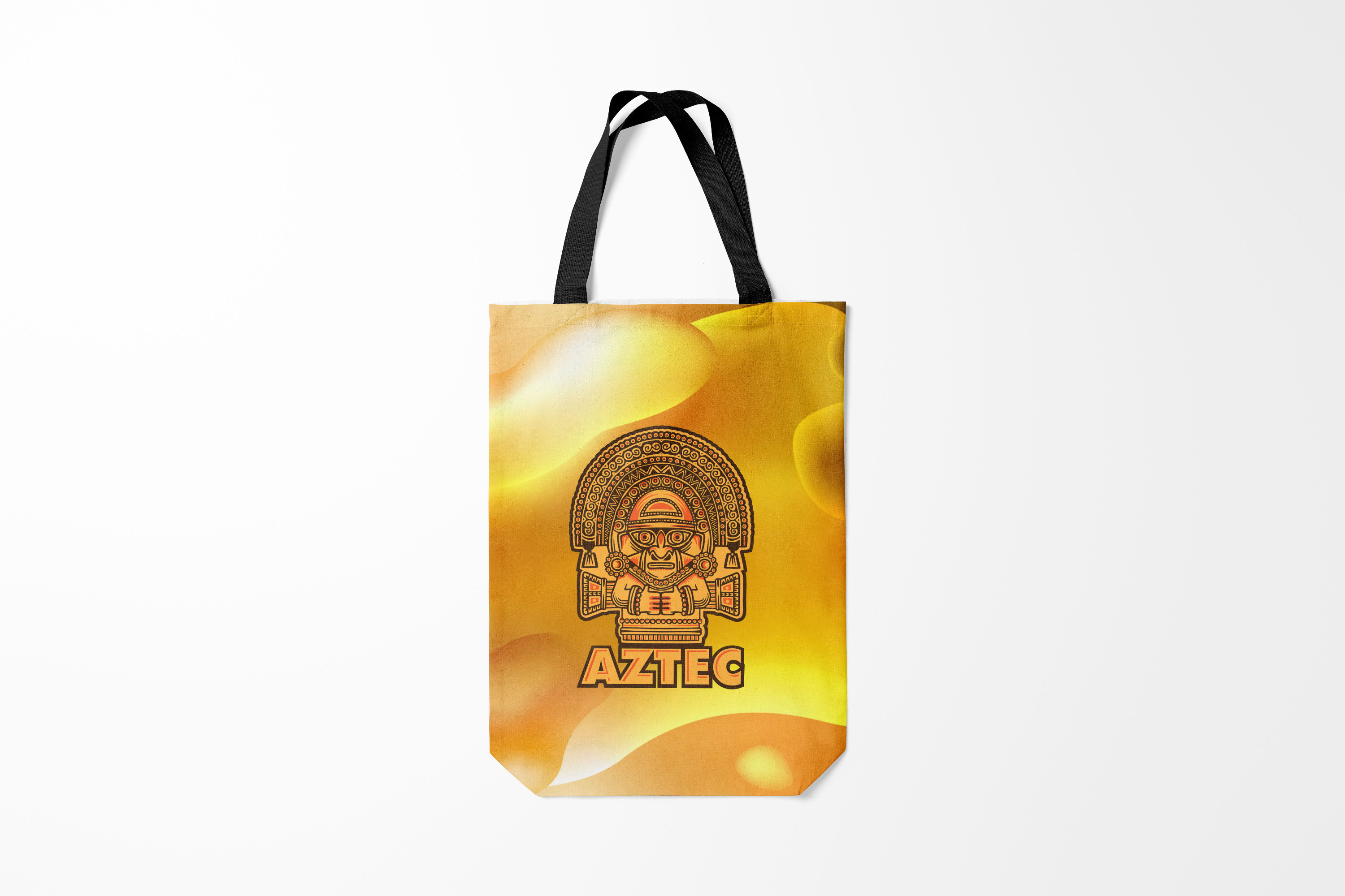 

Сумка шoппер унисекс Burnettie Разные Aztec Ацтеки, желтый, Разные Aztec Ацтеки