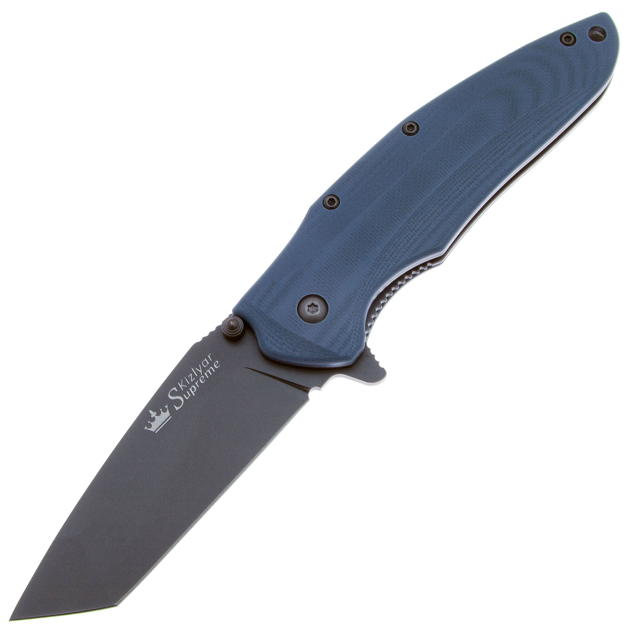 

Складной нож Kizlyar Supreme Zorg, сталь D2, Gray Titanium, 4650065054539, Серый