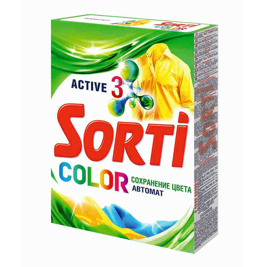 

Стиральный порошок Sorti Color автомат для цветного белья 350 г